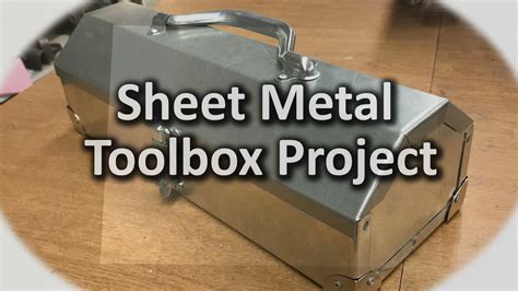 experience in sheet metal tool box|sheet metal box layout.